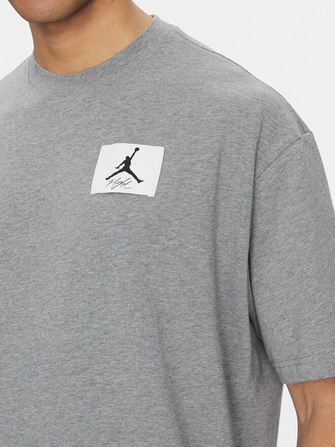 Nike Nike Marškinėliai DZ7313 091 Pilka Regular Fit
