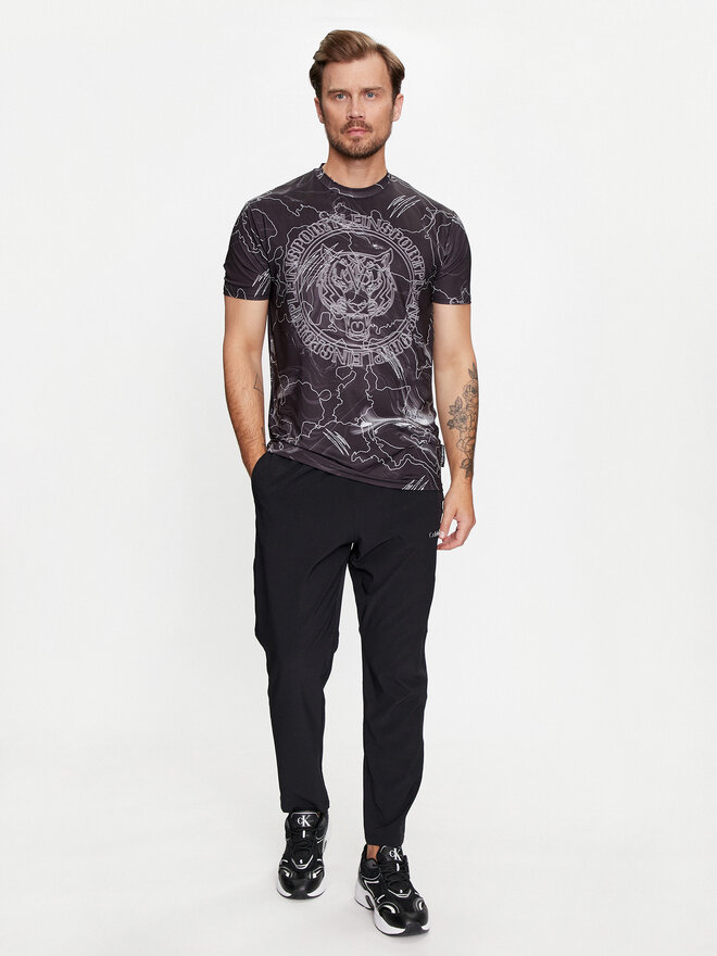 Plein Sport Plein Sport T-Shirt FADC MTK7513 STE003N Μαύρο Regular Fit