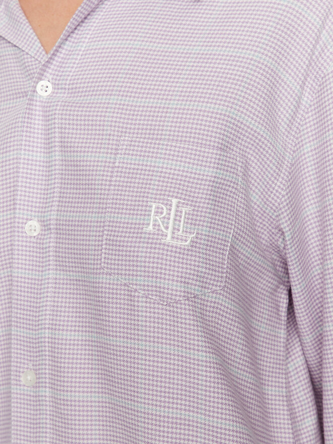 LAUREN RALPH LAUREN Lauren Ralph Lauren Nachthemd ILN32271 Violett Regular Fit