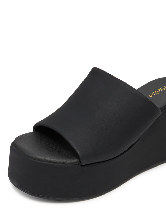 DeeZee Pantoletten DeeZee 2336-4 Schwarz