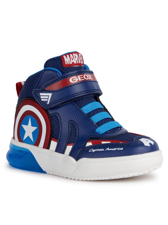 Geox Sneakersy Geox MARVEL J Grayjay Boy J369YC 0FU50 C0735 D Tmavomodrá