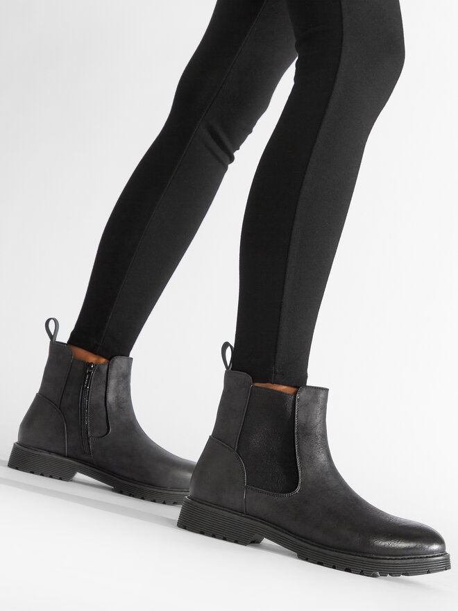 Clara Barson Ghete Jodhpur Clara Barson WS2612-04 Negru