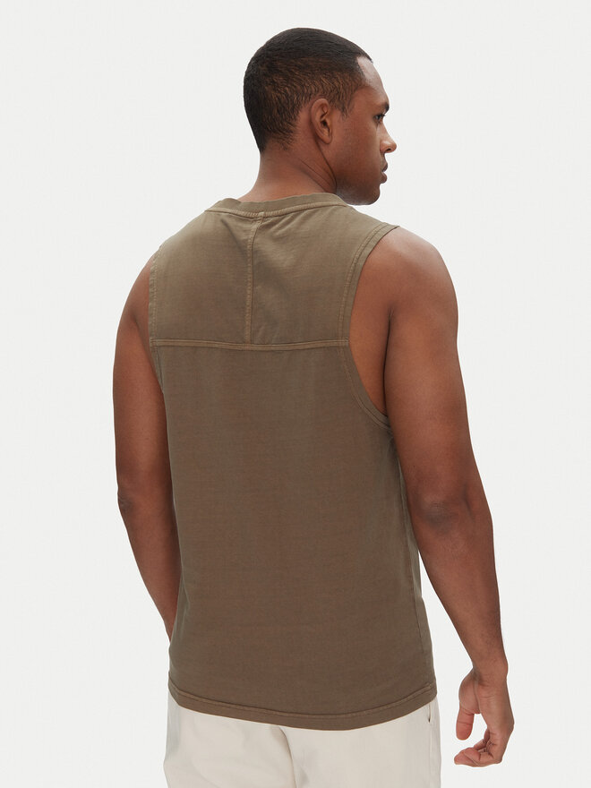 BOSS BOSS Camiseta sin mangas 50536739 Caqui Regular Fit