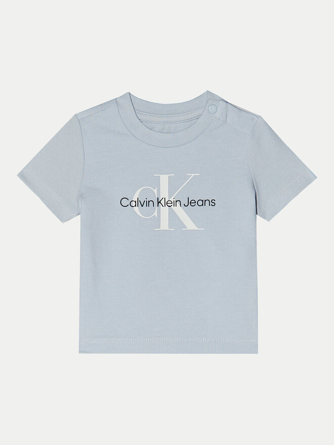 Calvin Klein Jeans Calvin Klein Jeans Camiseta Monogram IN0IN00001 Celeste Regular Fit