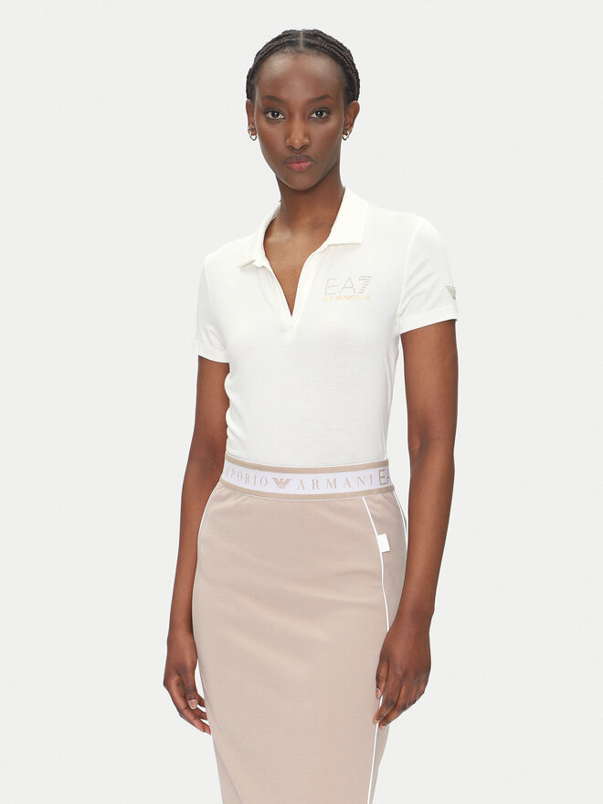 EA7 Emporio Armani EA7 Emporio Armani Poloshirt 7W000266 AF12500 U0005 Weiß Regular Fit