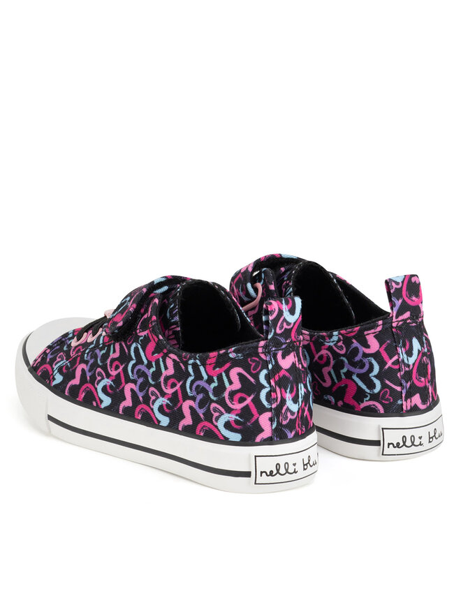 Nelli Blu Sneakers Nelli Blu BIC-SS25-NB24666 Μαύρο