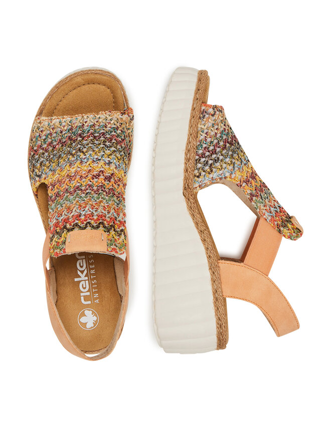 Rieker Sandali Rieker 69172-92 Pisana