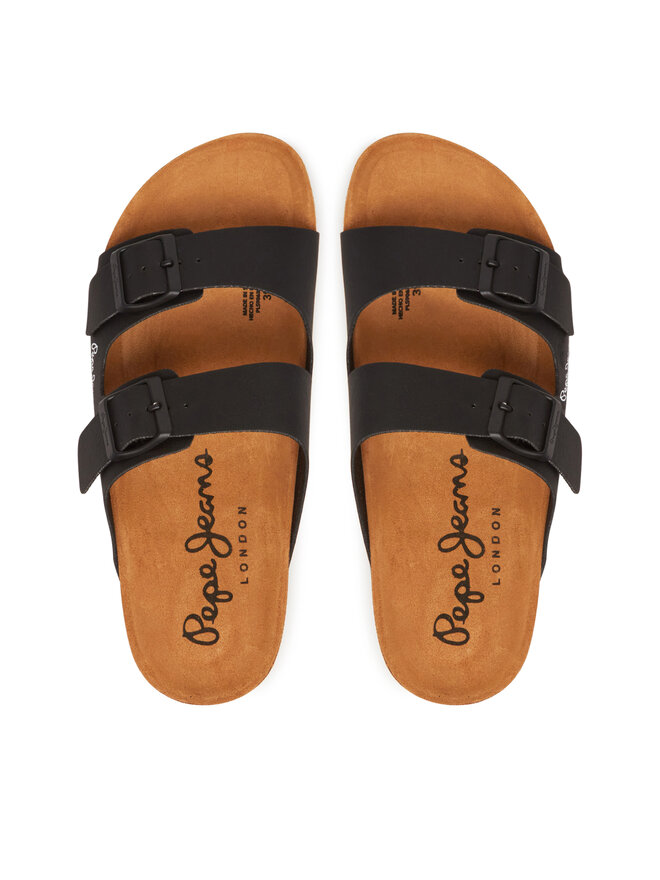 Pepe Jeans Шльопанці Pepe Jeans PLS90638 Чорний