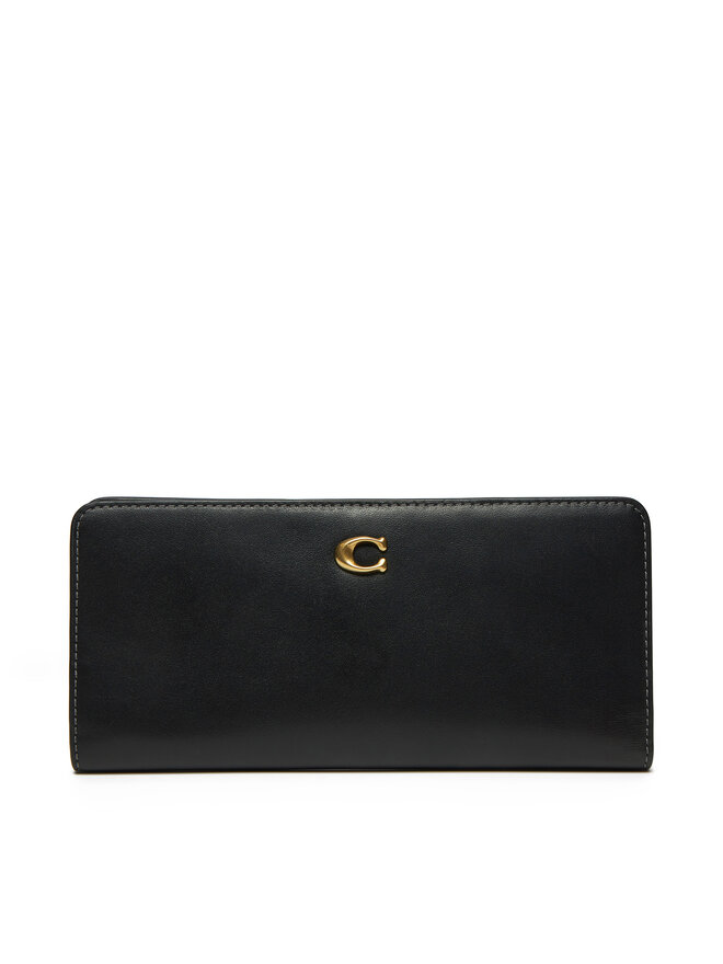 Coach Великий жіночий гаманець Coach CZ096 Чорний