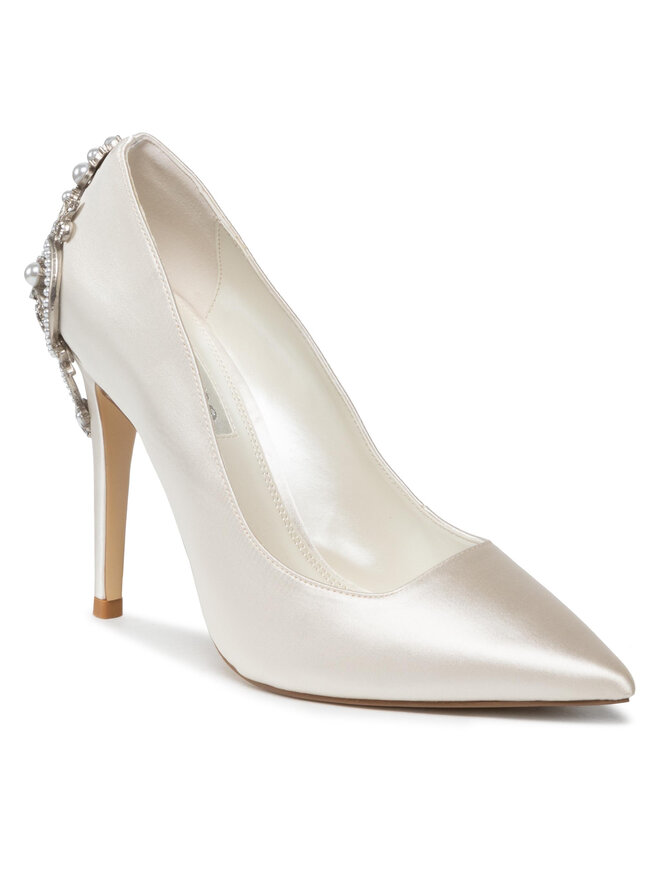 White heels dune on sale