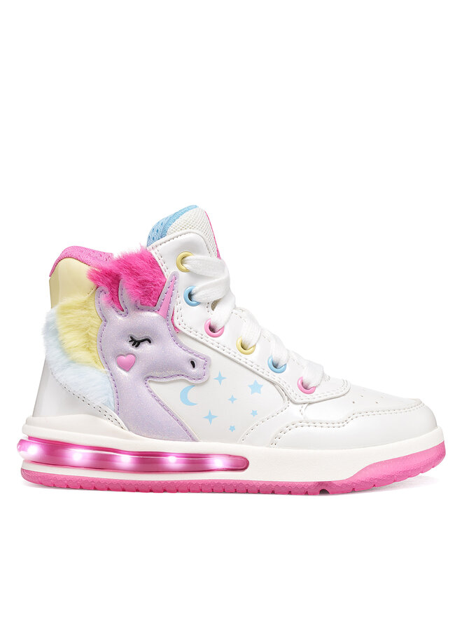 Geox Sneakers Geox J Sketlite Girl J66NWA 0NFKN C0653 D Weiß