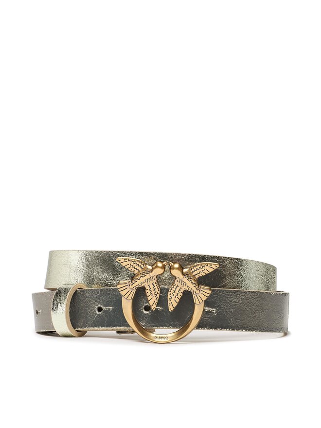 PINKO Cintura da donna Pinko Love Berry H2 Belt 20231 PLT01 100143.A0QT Oro