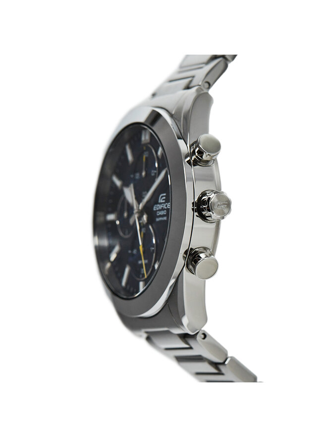 Casio Pulkstenis Casio Edifice Sapphire Chronograph EFB-710D-2AVUEF Sudraba