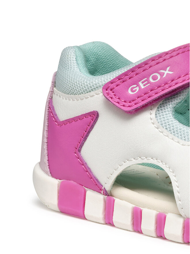 Geox Sandali Geox B Sandal Iupidoo B5517B 0BC14 C0563 Bianco