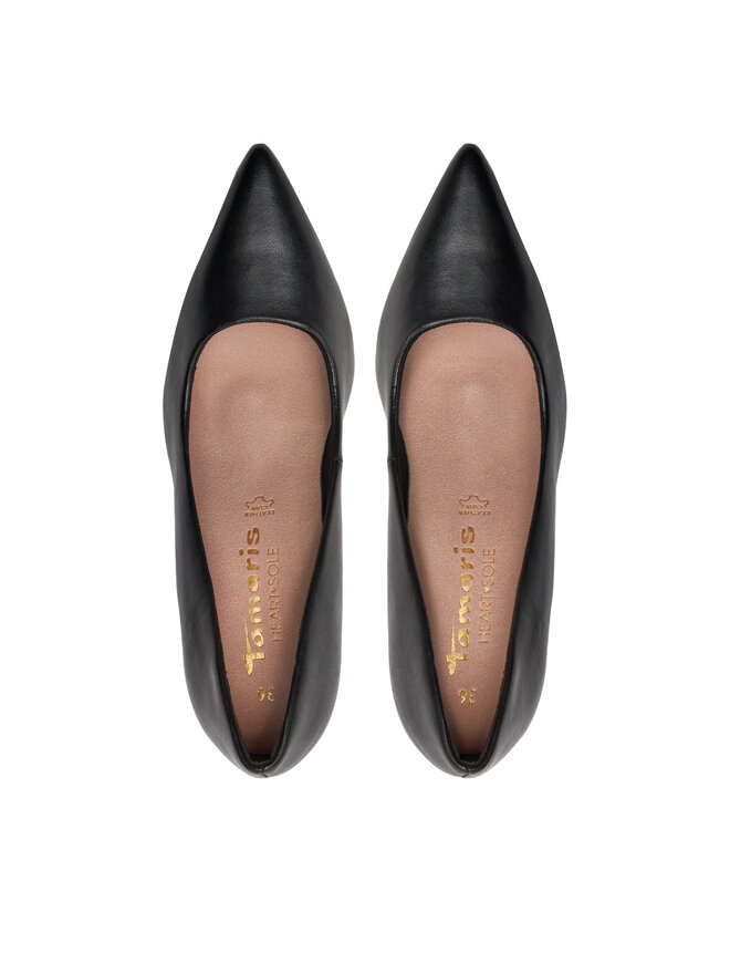 Tamaris black heels on sale