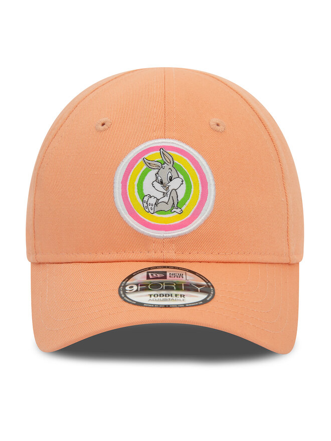 New Era Czapka z daszkiem New Era Kids Pastel Lt 940 Bugs 60435026 Pomarańczowy