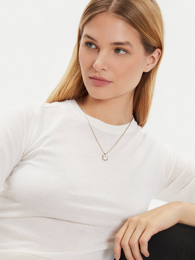 Fossil Намисто Fossil JF04529710 Золотий