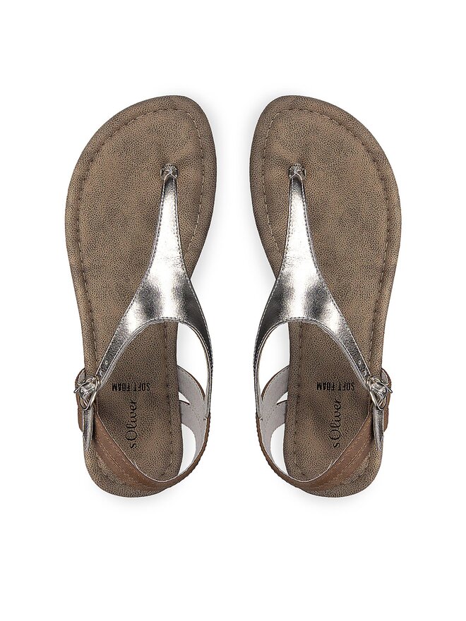 s.Oliver Sandalen s.Oliver 5-28136-20 Silberfarben