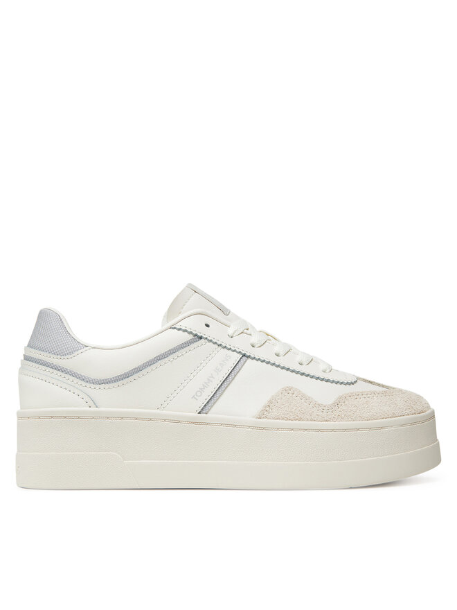 Tommy Jeans Снікерcи Tommy Jeans The Greenwich Flatform EN0EN02807 Білий