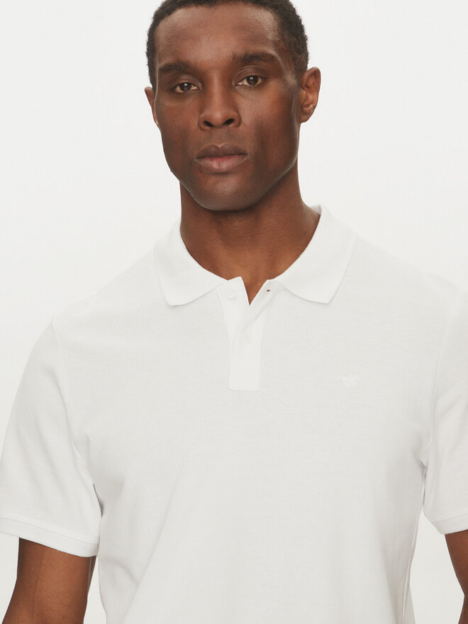 Mustang Mustang Poloshirt Palco 1016293 Weiß Regular Fit