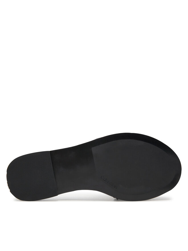 Calvin Klein Pantoletten Calvin Klein Flat Slide Relock Lth HW0HW01939 Schwarz