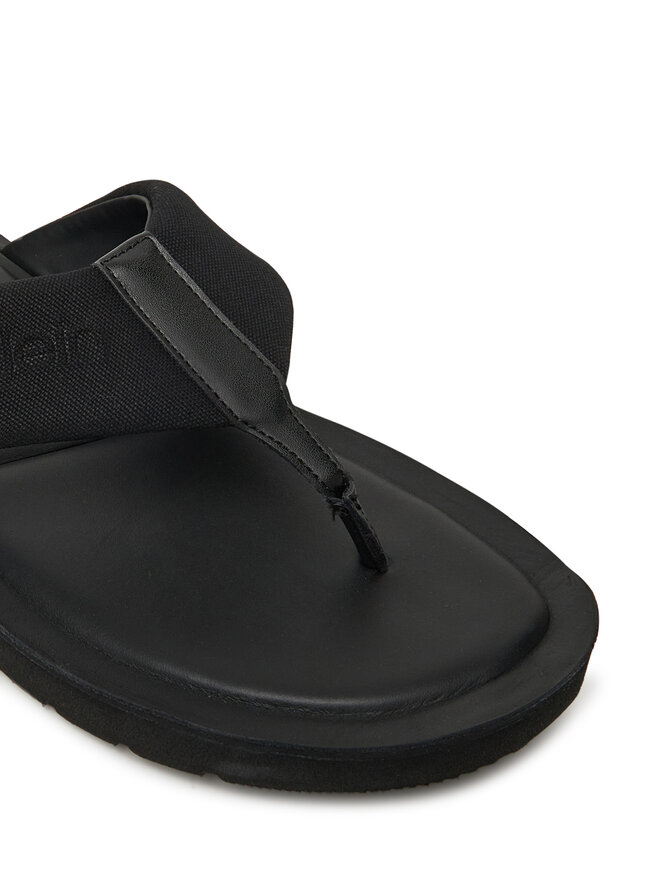 Calvin Klein Zehentrenner Calvin Klein Toepost Cv Logo HM0HM01745 Schwarz