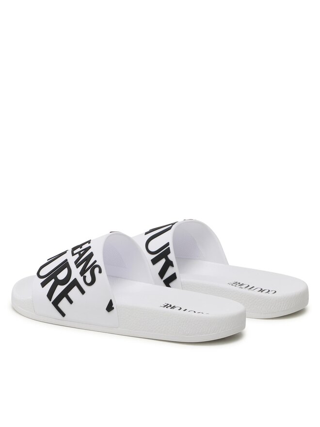 Versace Jeans Couture Şlapi Versace Jeans Couture 74YA3SQ1 Alb