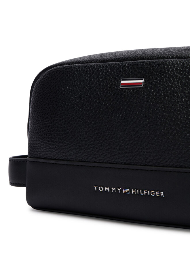 Tommy Hilfiger Kosmetiktasche Tommy Hilfiger Th Central Washbag AM0AM14485 Schwarz