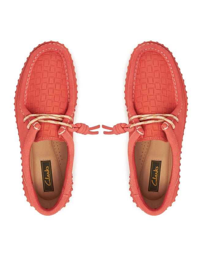 Clarks Туфлі Clarks Torhill Bee 26181187 Кораловий