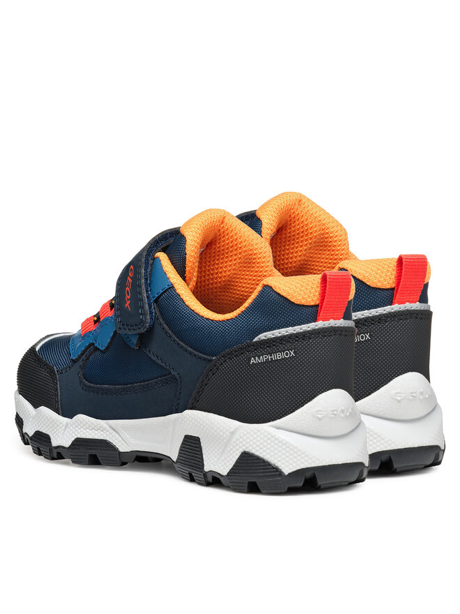 Geox Trekkingschuhe Geox J Magnetar B Abx J553ZA 0FU50 C0700 M Dunkelblau