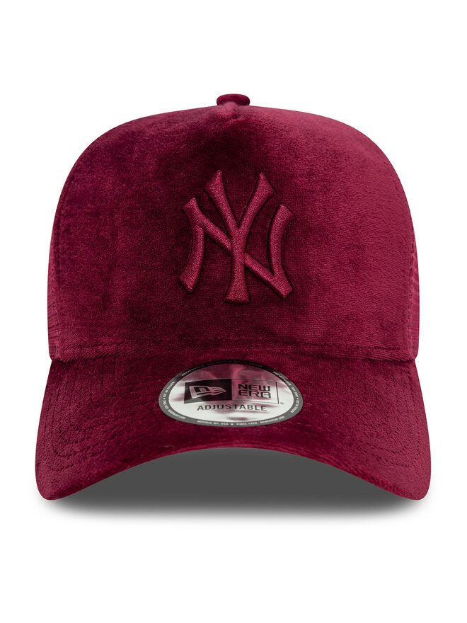 New Era Czapka z daszkiem New Era New York Yankees Velour 60595364 Bordowy