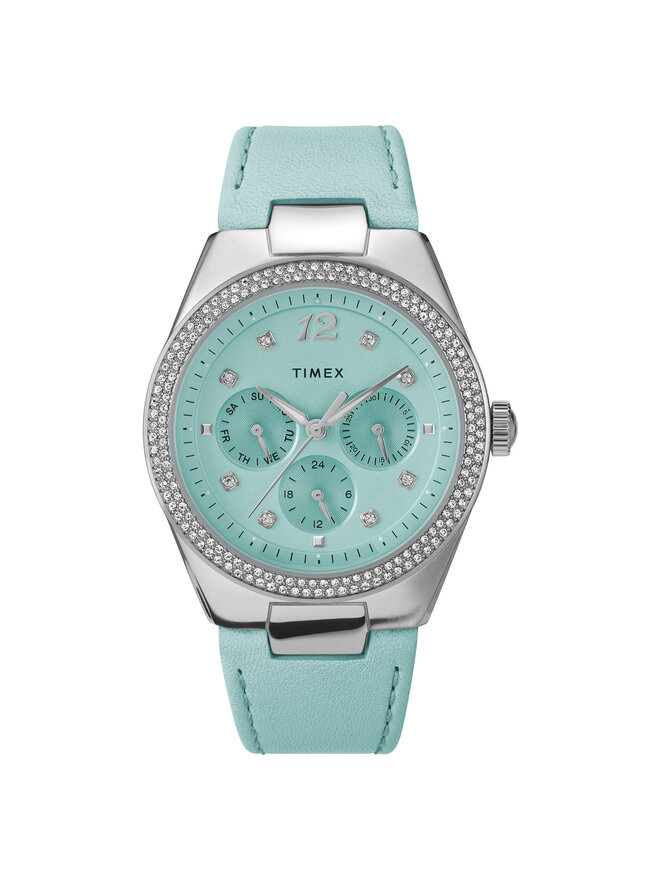 Timex Zegarek Timex TW2V80400 Niebieski