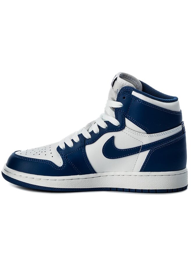 Nike Schuhe Nike Air Jordan 1 Retro High Og Bg 575441 127 White/Stormblue