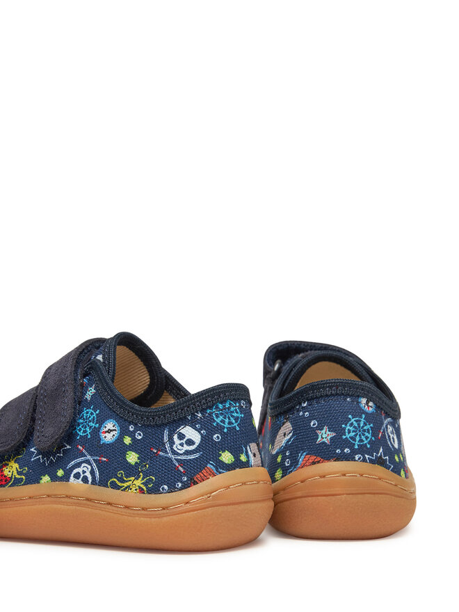 Froddo Papucs Froddo Barefoot Canvas G1700379-29 M Sötétkék
