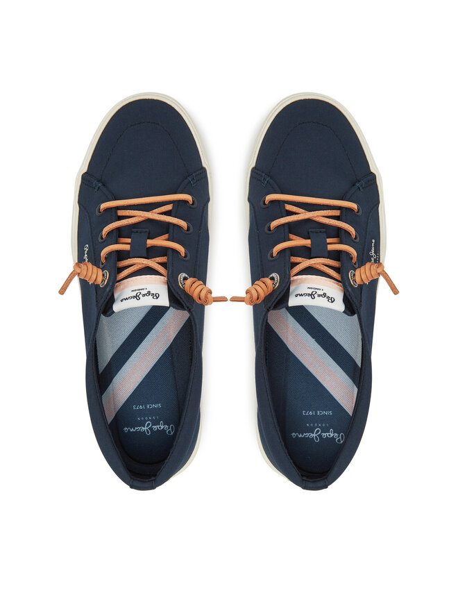 Pepe Jeans Кросівки Pepe Jeans Kenton Block W PLS31590 Cиній