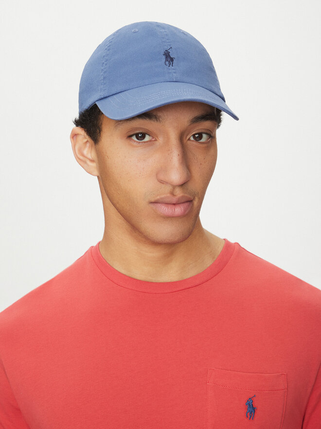 Polo Ralph Lauren Kšiltovka Polo Ralph Lauren Chino Ball Cap 710667709148 Modrá