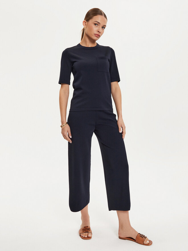 Max Mara Leisure Max Mara Leisure Póló Tahiti 24263660 Sötétkék Regular Fit