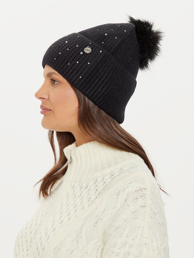 Guess Gorro Guess AW5213 POL01 Negro