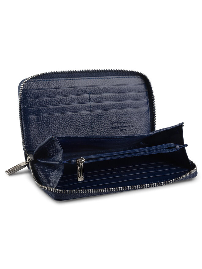 Pierre Cardin Cartera grande para mujer Pierre Cardin 05 Line 119 Azul