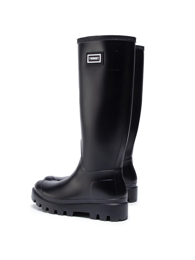 TWINSET Gummistiefel TWINSET Rain Boot 202tcp21 Schwarz