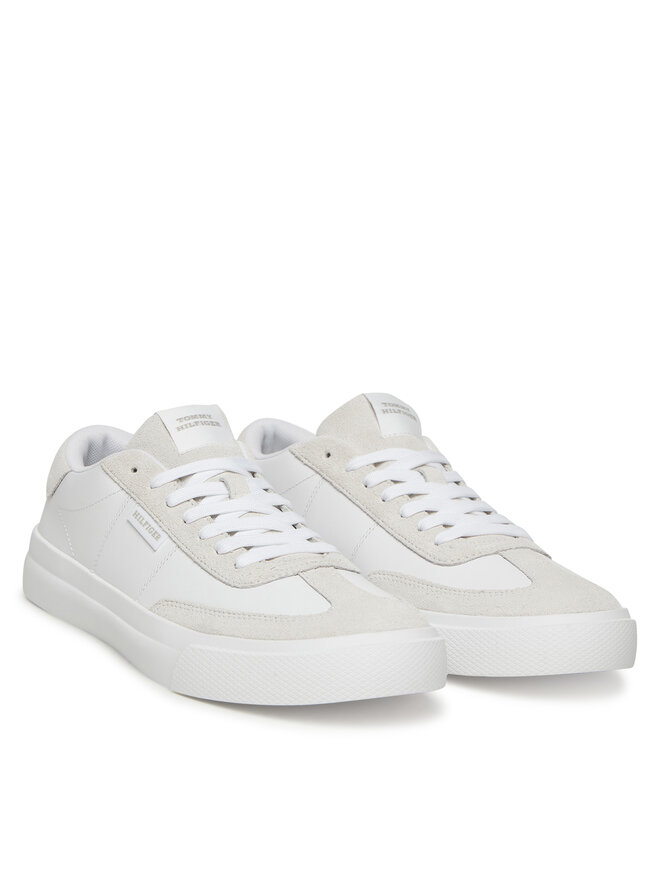 Tommy Hilfiger Zapatillas Tommy Hilfiger Th Cupset Summer Lth FM0FM05487 Blanco
