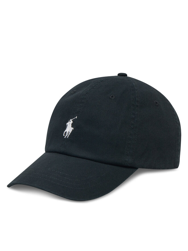 Polo Ralph Lauren Czapka z daszkiem Polo Ralph Lauren 211912843054 Czarny