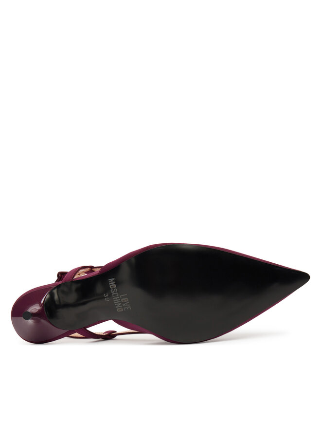 LOVE MOSCHINO Sandales LOVE MOSCHINO JA10267G1NIMX55641 Bordo