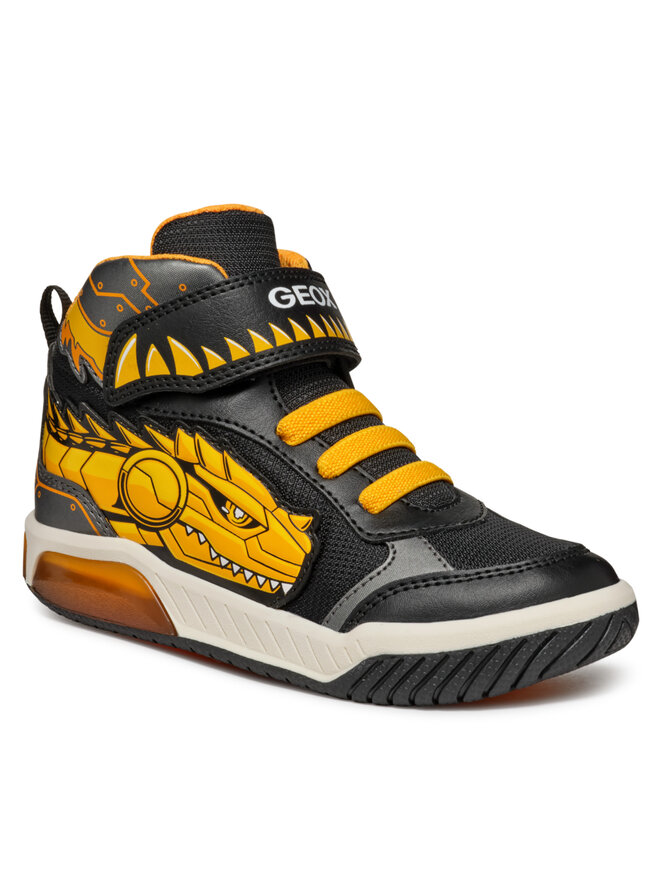 Geox Sneakersy Geox J Inek Boy J469CA 011BC C0054 DD Czarny