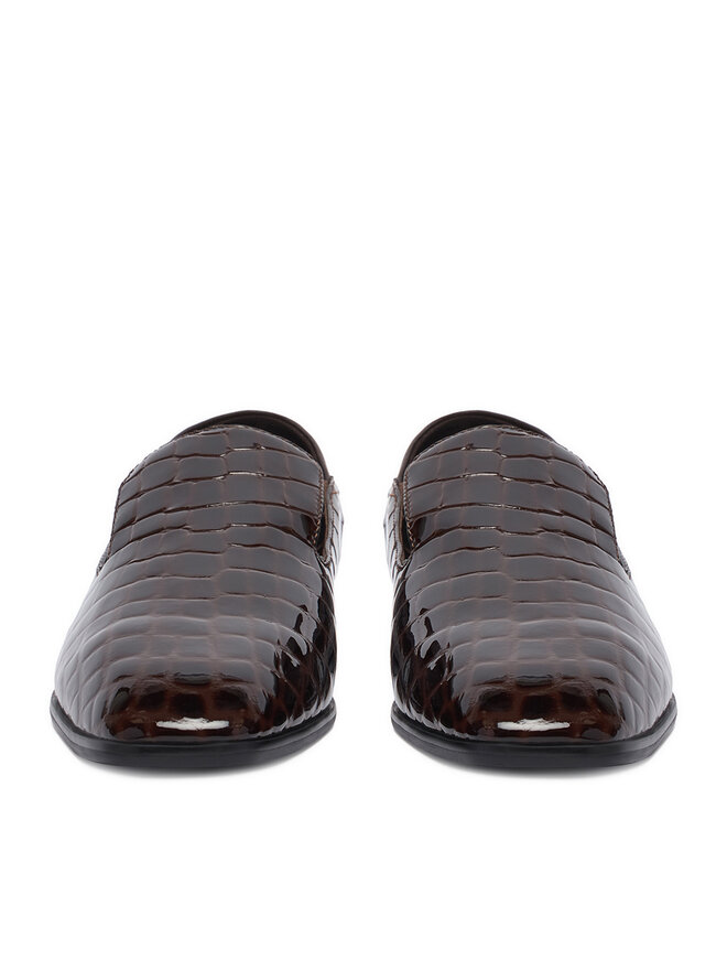 GINO ROSSI Slipper GINO ROSSI EO-LT2605-1 Dunkelbraun