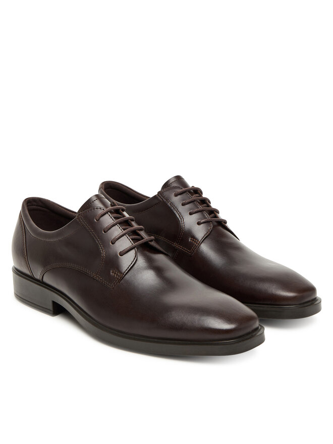ECCO Polobotky ECCO Metropole Milan 52331401482 Hnědá