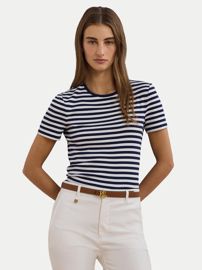 LAUREN RALPH LAUREN LAUREN RALPH LAUREN Póló 200957662001 Sötétkék Slim Fit
