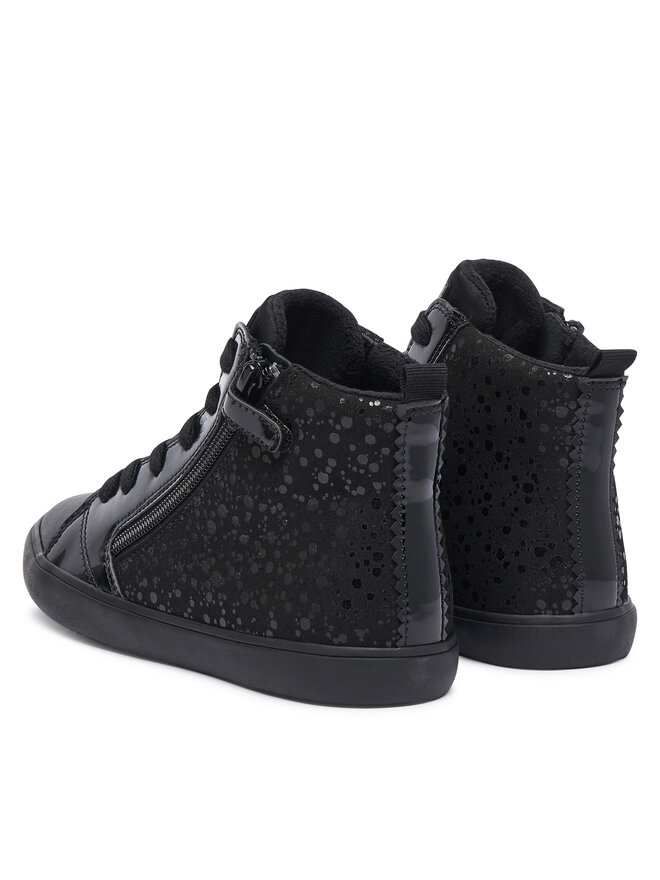 Geox Sneakers Geox J Gisli Girl J664ND 0AU02 C9999 S Schwarz