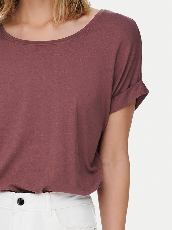 ONLY ONLY Póló Moster 15106662 Rózsaszín Regular Fit