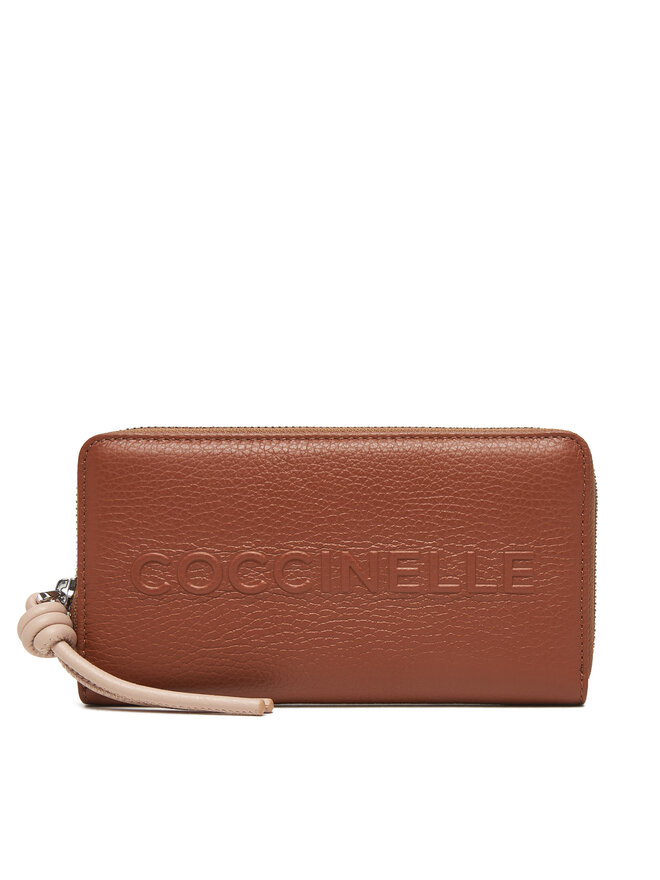 Coccinelle Denarnica Coccinelle E2 QBB 11 32 01 Rjava